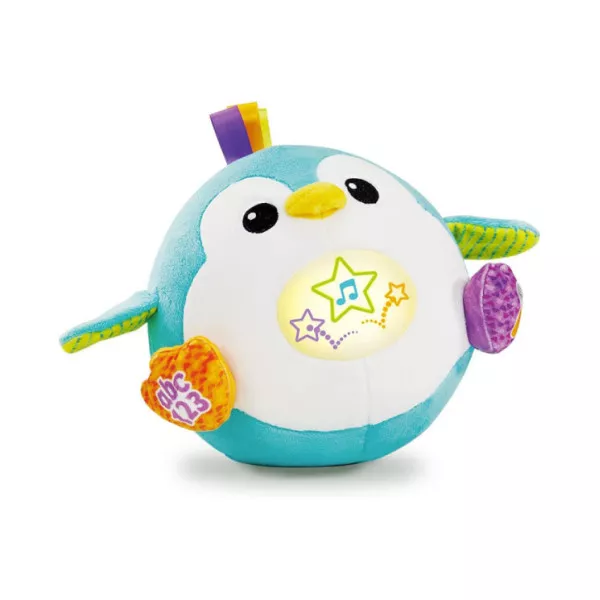 Fiocco Pinguino Peluche Interattivo - Gioco Educativo 1-5 Anni con Canzoni VTech