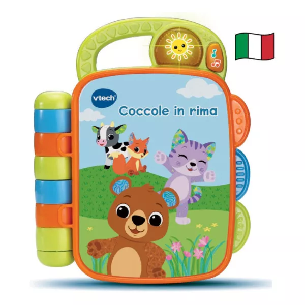 Coccole in Rima - Libro Sensoriale Interattivo Neonati 6-36 Mesi VTech