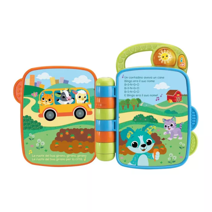 Coccole in Rima - Libro Sensoriale Interattivo Neonati 6-36 Mesi VTech