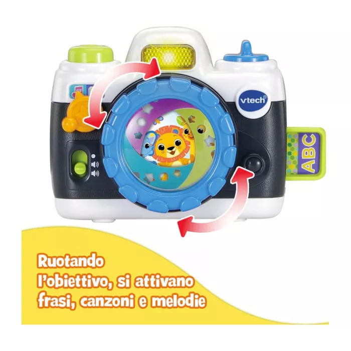 La Mia Prima Fotocamera Giocattolo Bambini 12-36 Mesi con Suoni VTech