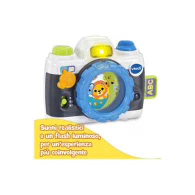 La Mia Prima Fotocamera Giocattolo Bambini 12-36 Mesi con Suoni VTech