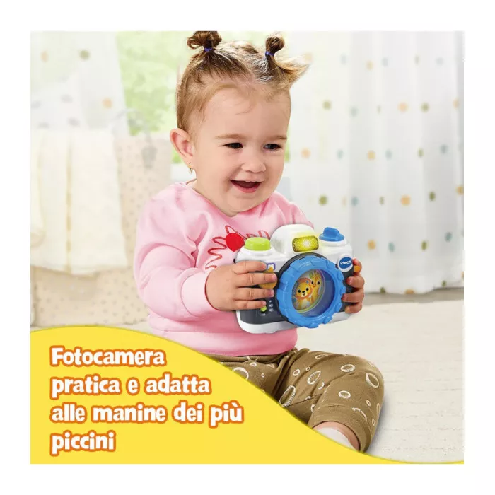 La Mia Prima Fotocamera Giocattolo Bambini 12-36 Mesi con Suoni VTech