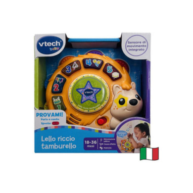 Lello Riccio Tamburello Musicale Interattivo 18-36 Mesi VTech