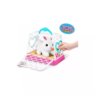 Pets Alive Mama & Baby Surprise Bunny - Giocattolo Interattivo Coniglio