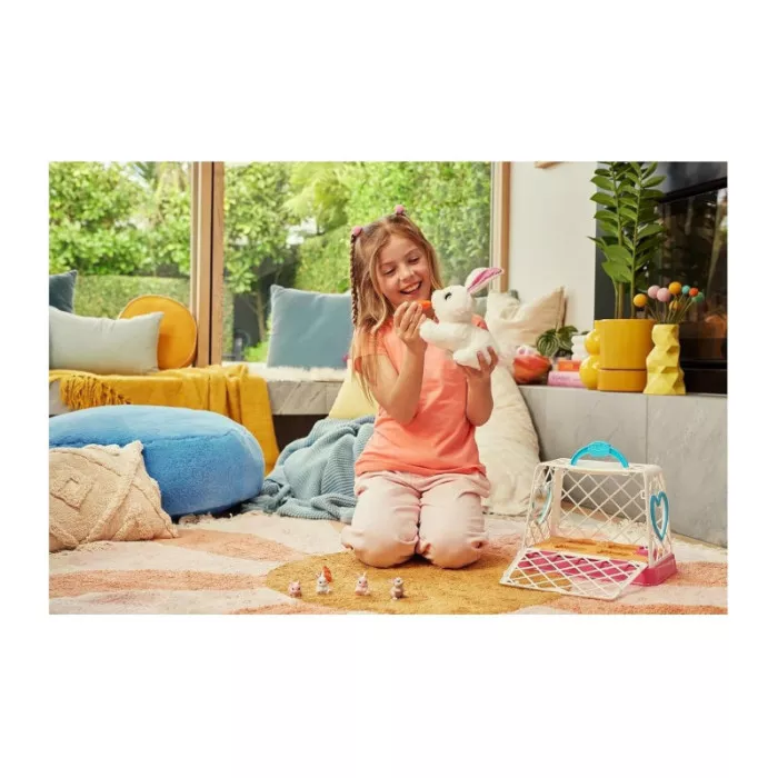 Pets Alive Mama & Baby Surprise Bunny - Giocattolo Interattivo Coniglio