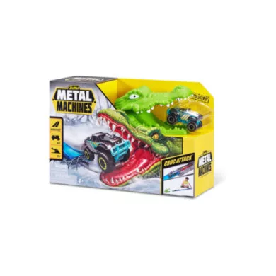 ZURU Macchine Metalli Playset Coccodrillo - Gioco Costruzione per Bambini
