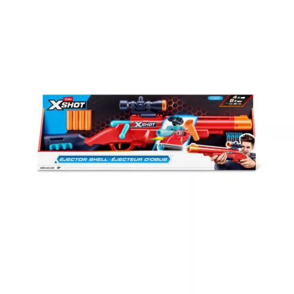 Fucile Giocattolo X-Shot Bolt Action con 16 Dardi – Blaster a Molla con Mirino per Bambini 8+ Anni