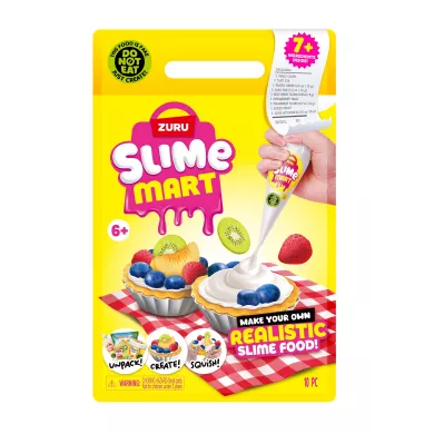 Kit Creativo Slime ZURU Slime Mart Dessert – Set per Creare Slime Realistico a Forma di Dolce per Bambini 6+ Anni