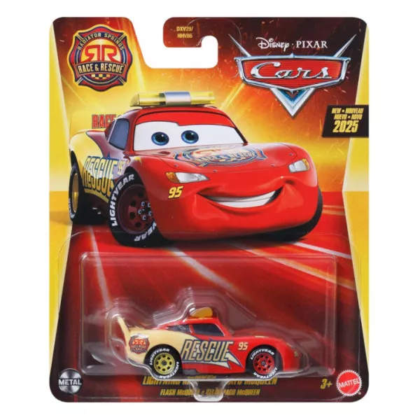 Cars Saetta McQueen Mattel 1:55 Pressofuso Disney Pixar Radiator Springs