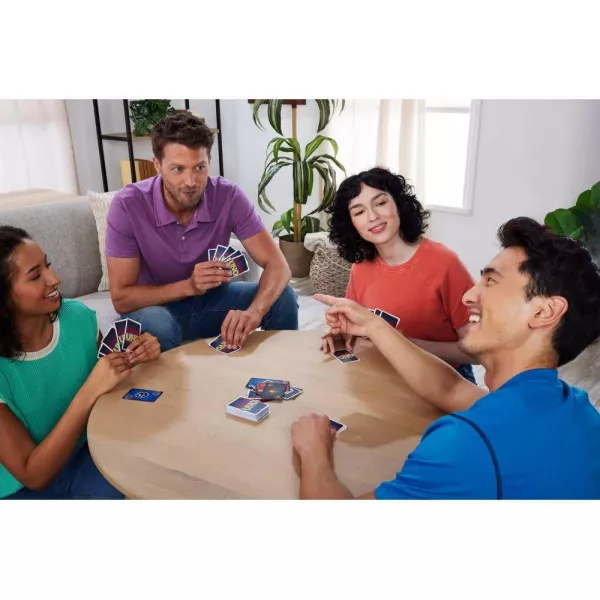 Gioco di Carte Liar’s UNO Mattel – Party Game di Bluff per Famiglia e Amici, Gioco da Tavolo 7+ Anni 2-6 Giocatori