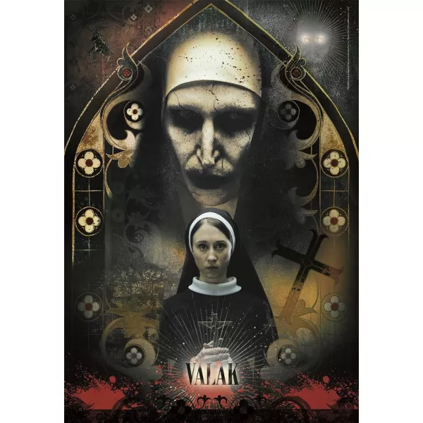 Puzzle 1000 Pezzi The Nun II - Horror Movie Collection Clementoni per Adulti