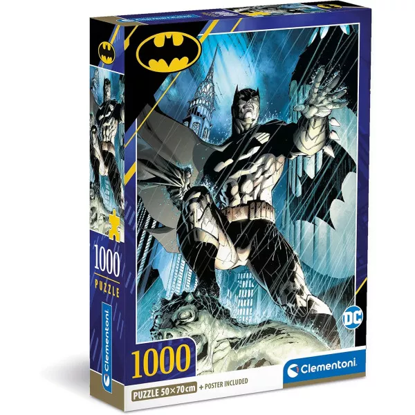 Clementoni Puzzle Batman 1000 Pezzi Adulti - Made in Italy