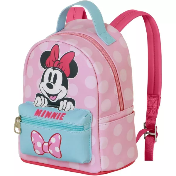 Zaino Minnie Disney Heady Piccolo 22x25 cm per Bambini e Ragazzi, Zainetto Unisex