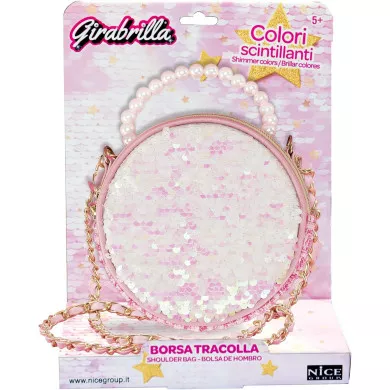 Girabrilla Fashion Bag Borsetta Paillettes Reversibili per Bambine 5+ | Giochi di Emulazione