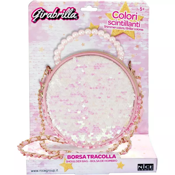 Girabrilla Fashion Bag Borsetta Paillettes Reversibili per Bambine 5+ | Giochi di Emulazione