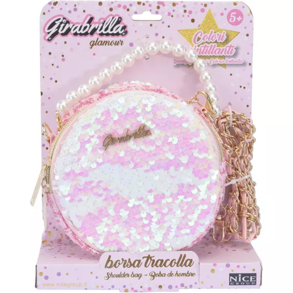 Girabrilla Fashion Bag Borsetta Paillettes Reversibili per Bambine 5+ | Giochi di Emulazione