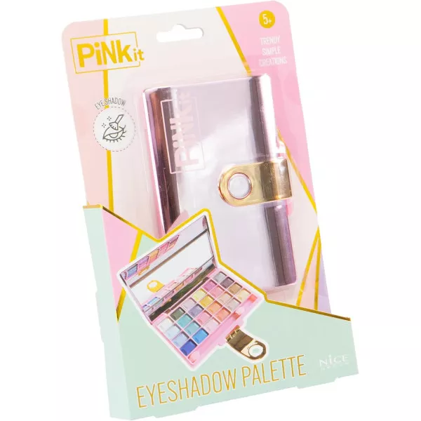 Trucco per Bambine Pinkit Eyeshadow Palette con 24 Ombretti e Specchio