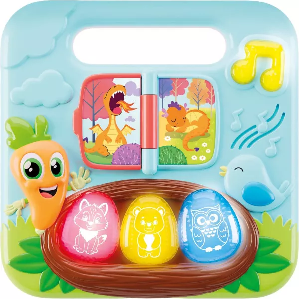 Carotina Baby Mini Tavolino Educativo Elettronico Parlante per Bambini 1-3 Anni