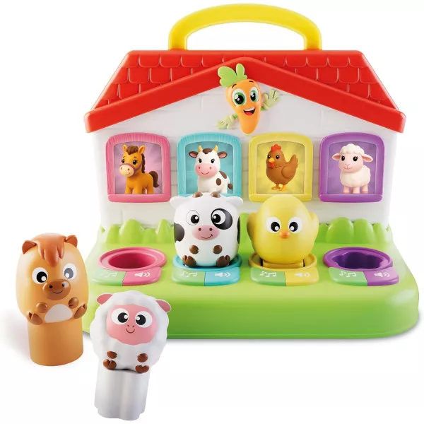 Carotina Baby Country Animals Gioco Elettronico Educativo Lisciani per Bambini 1-3 Anni