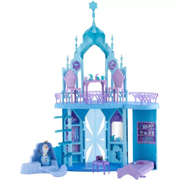 Palazzo di Ghiaccio di Elsa Playset con Olaf, Gioco di Emulazione Mattel Disney Frozen per Bambine 3+