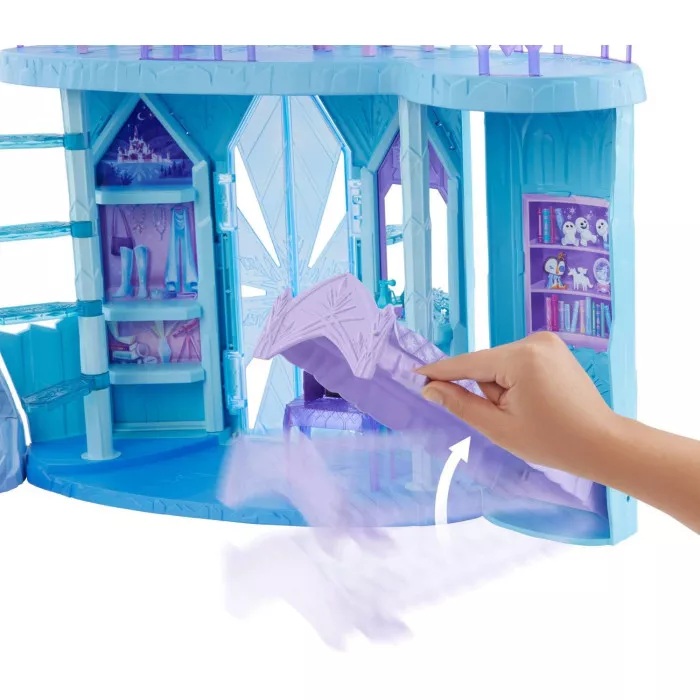 Palazzo di Ghiaccio di Elsa Playset con Olaf, Gioco di Emulazione Mattel Disney Frozen per Bambine 3+