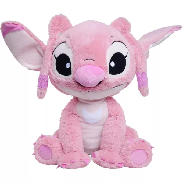 Disney Peluche Angel Stitch 45 cm – Pupazzo Morbido Ufficiale Simba