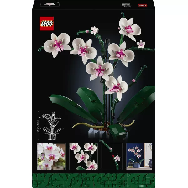 LEGO Botanicals 10311 Orchidea, Set per Adulti da Collezione, Hobby Creativi, Modellino da Costruire con Fiori Finti e Vaso