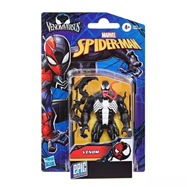 Action Figure Venom 10 cm Marvel Hasbro Epic Hero Series – Personaggio Spider-Man 4+ Anni Gioco Narrativo