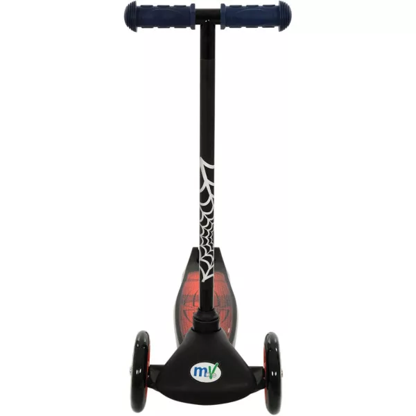 Monopattino Bambino Spider-Man 3 Ruote Evolutivo con Sterzo Lean-To-Steer – Monopattino 2-5 Anni