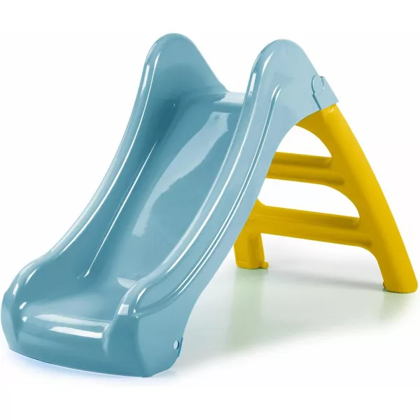 Scivolo Giardino per Bambini 1 Anno, Scivolo Piccolo con Scale Antiscivolo, Gioco Estivo Feber