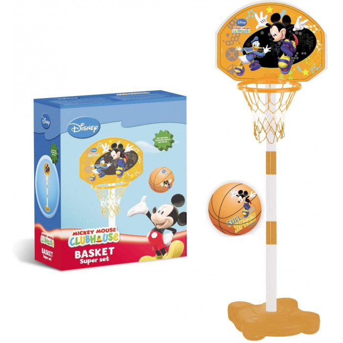 Super Basket con Piantana Topolino Mondo