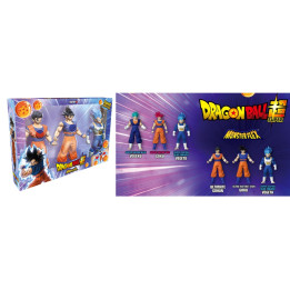 Dragon Ball Monster Flex Serie 2 Pack 3 Personaggi - Action Figure Collezionabili