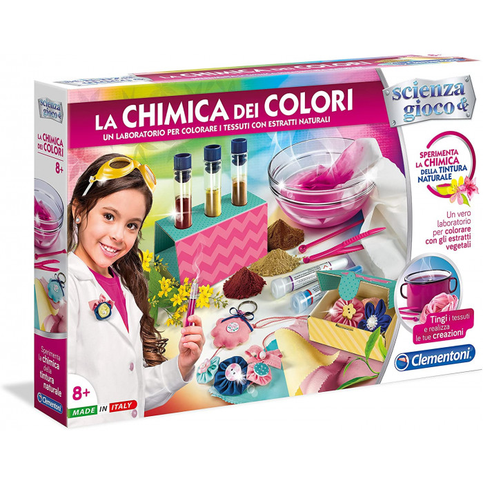 Laboratorio la Chimica dei Colori Clementoni 19027