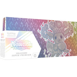 Pokémon GCC Collezione Super Premium Evoluzioni Prismatiche con Eevee, 15 buste