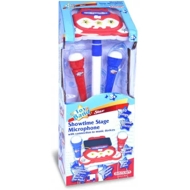 Doppio Microfono Bontempi da Palcoscenico Showtime Stage