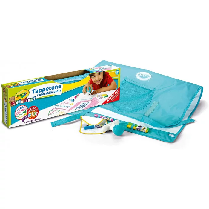 Crayola Tappetone Maxi superficie riutilizzabile per disegnare e colorare