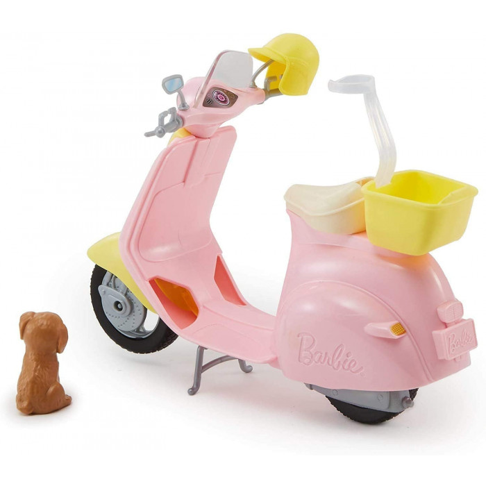 Scooter e Cagnolino di Barbie FRP56