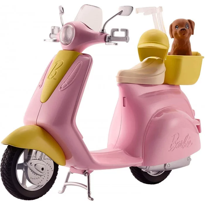 Scooter e Cagnolino di Barbie FRP56