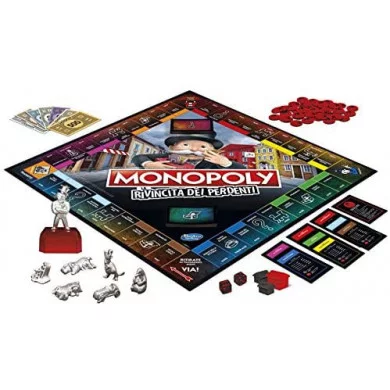Gioco da Tavolo Monopoly La rivincita dei perdenti Hasbro