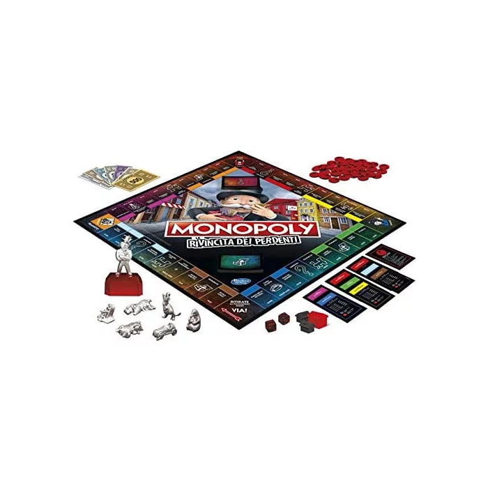 Gioco da Tavolo Monopoly La rivincita dei perdenti Hasbro