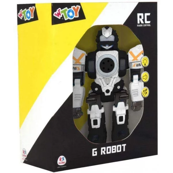 Robot con luci e suoni Globo