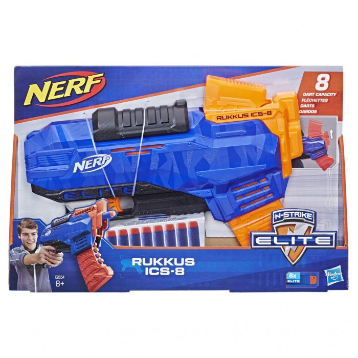 Nerf Elite Rukkus ICS 8 Multicolore