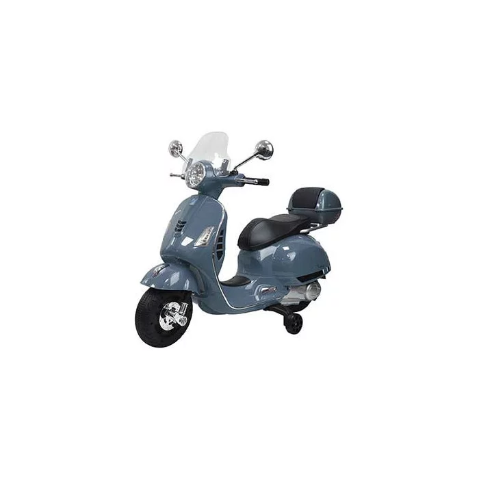 Vespa elettrica GTS Super Sport grigia 12 V