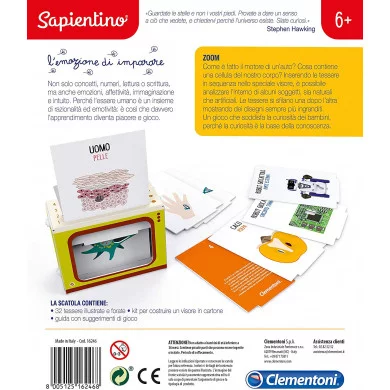 Sapientino Zoom Viaggio nella Materia Clementoni