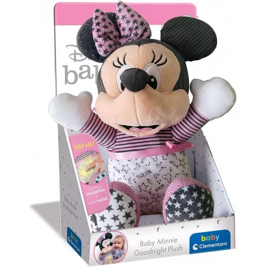 Baby Minnie Goodnight Plush Peluche interattivo Nanna Clementoni