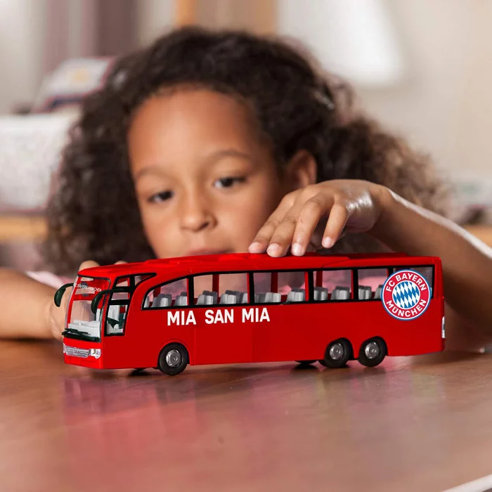 Dickie Toys Autobus multicolore con motore pullback