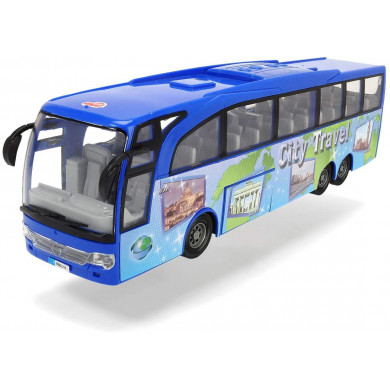 Dickie Toys Autobus multicolore con motore pullback