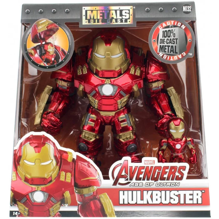 Personaggio in metallo HulkBuster Marvel 10 cm Jada Toys