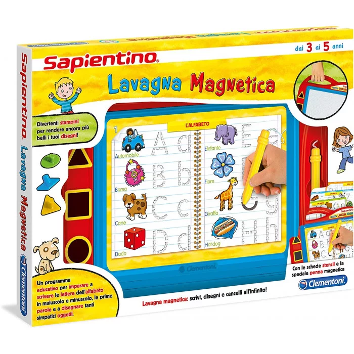Sapientino Lavagna magnetica cancellabile Clementoni 12037