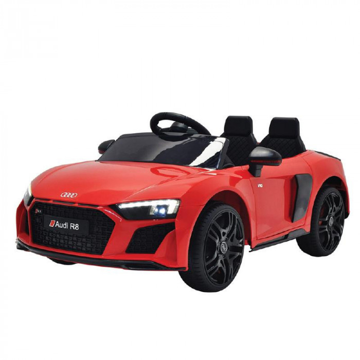 Auto elettrica Audi R8 rosso 12v con radiocomando